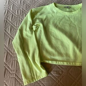 EXPRESS Neon Long Sleeve Top